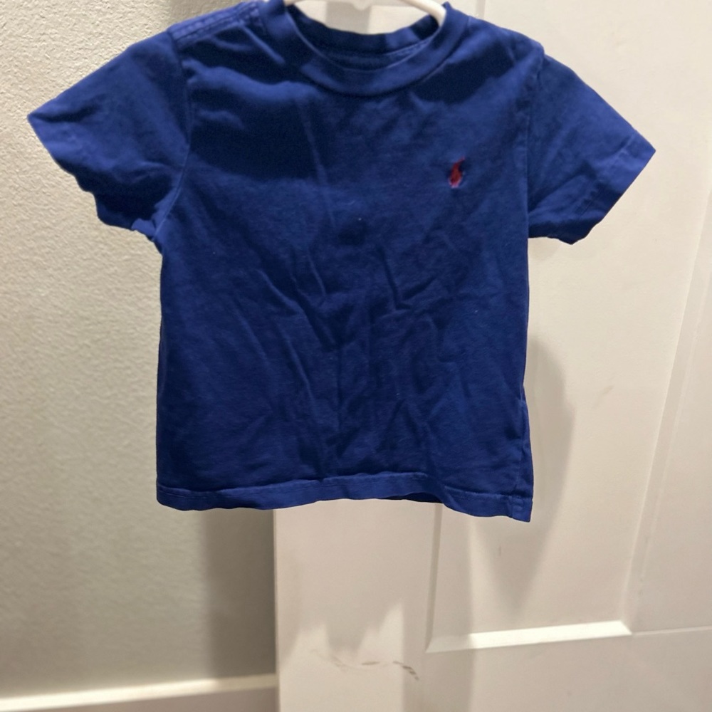 Polo Ralph Lauren toddler size 2 boys crew navy shirt